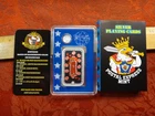 Postal Express Mint 1 Oz .999 Silver King of Hearts Colorized Art Bar 4/100