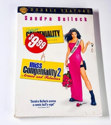 Miss Congeniality 1 & 2 DVD Double Feature Sandra Bullock SEALED
