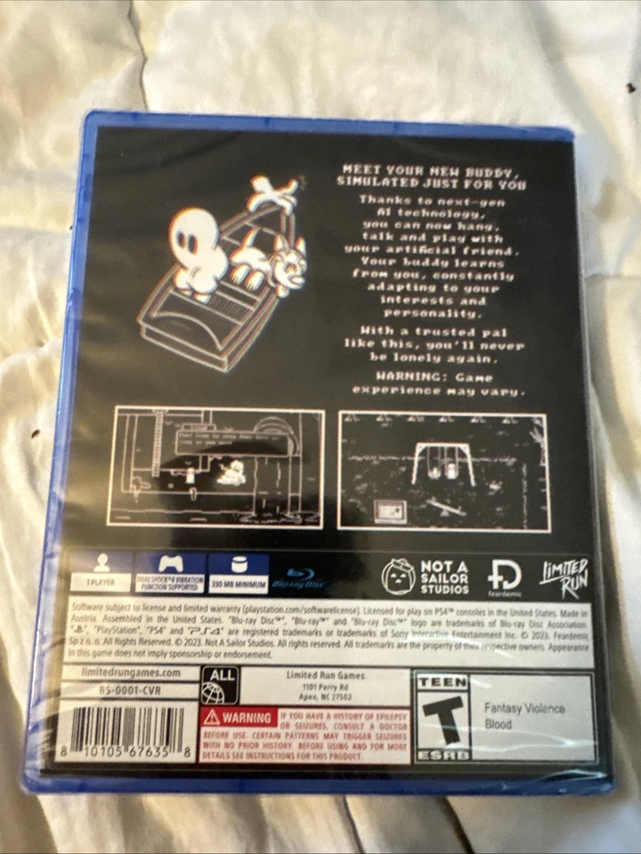 Buddy Simulator 1984 (Limited Run Games) (PS4 Playstation 4) Brand New - Image 2 of 2