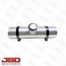 Universal 4x15 Fuel Tank 0.72 Gallon Center Fill Aluminum Spun 1/8 NPT Gas Tank