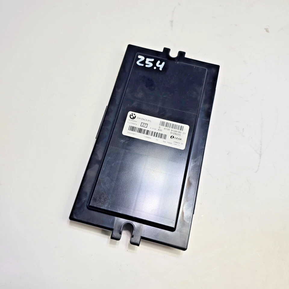 07-10 BMW E90 E92 328i 335i FOOTWELL CONTROL MODULE LEAR 6135 9128185-01 OEM - Image 2 of 4