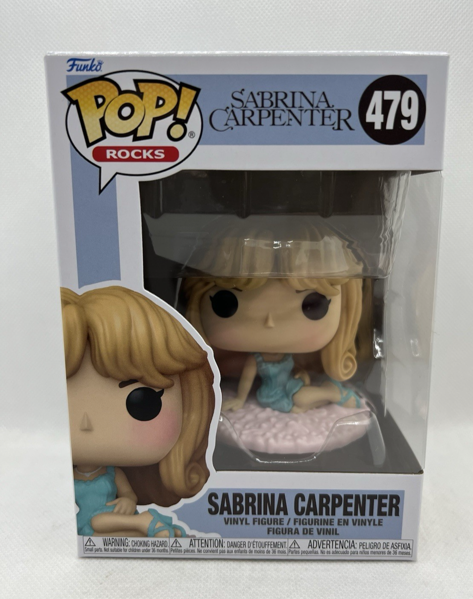 Funko Pop Vinyl Rocks Sabrina Carpenter 479 Night Gown In Hand NEW