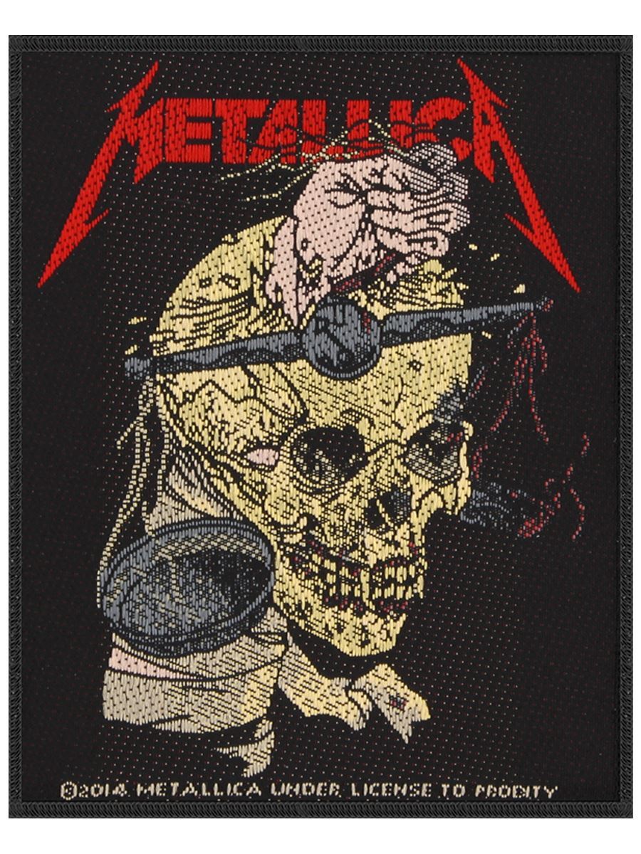 Metallica Harvester Of Sorrow Black Patch 8x10cm