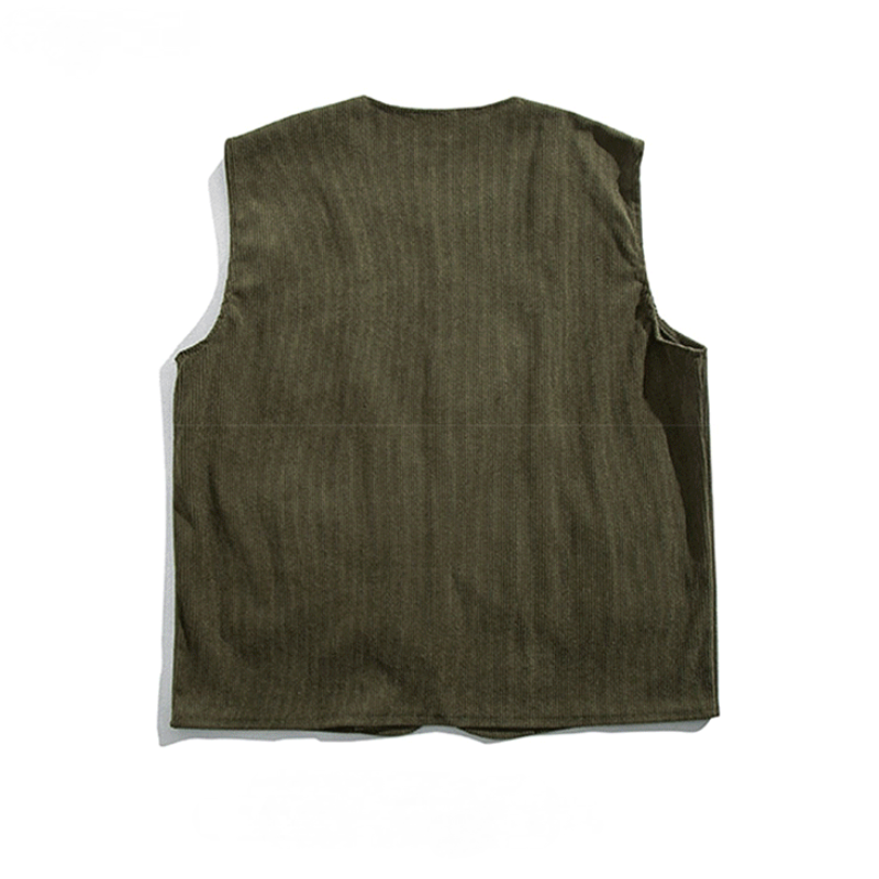 Men's Corduroy loose Japanese shirt