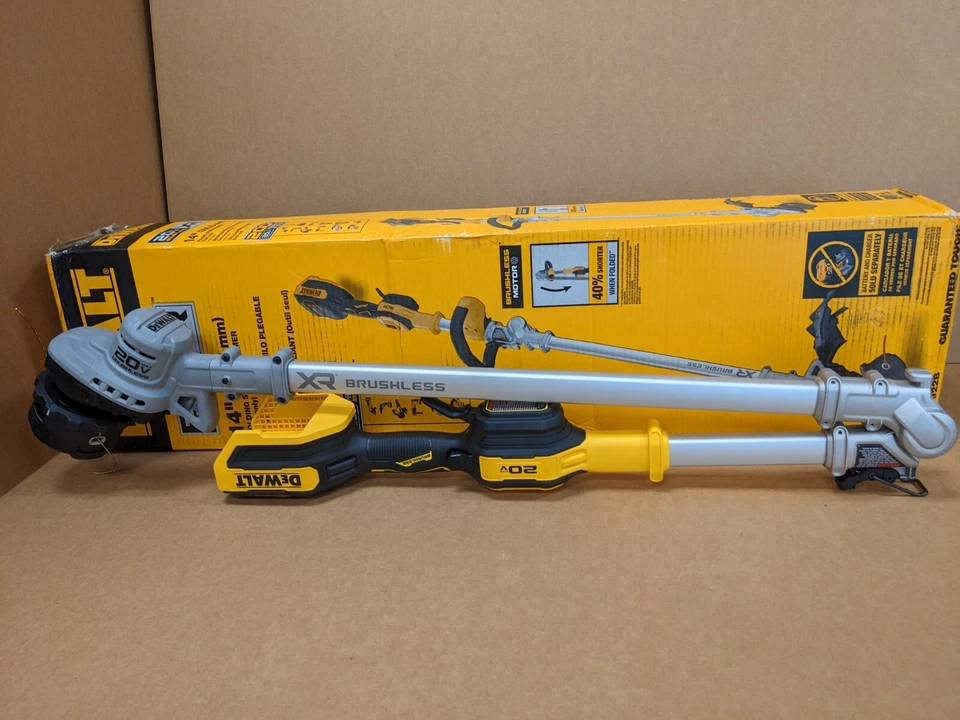 [Caja abierta] (DCST922B) DeWalt 20V MAX* Recortadora de cuerda plegable inalámbrica sin escobillas Foto 2 de 2