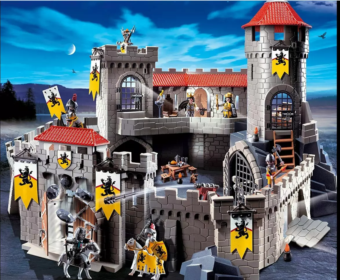 Chateau Playmobil Chevalier Du Lion