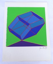 Serigrafia ACHILLE PERILLI Picche - Bolaffiarte FIRMATA NUMERATA Bolaffi