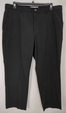 Amazon Essentials Men's 40 x 30 Straight Leg Pants Chino Black Pockets NWT