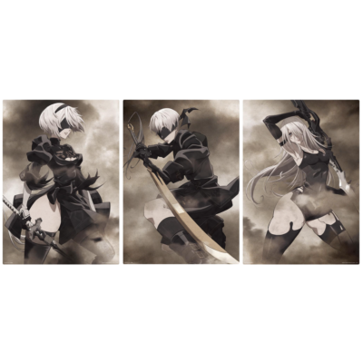 Ichiban Kuji NieR : Automata Ver1.1a Illustration Board 2B & 9S