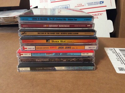 CD Pop Music 1980s 1990s Buzz Bin Jock Jams Grammy Winners Alanis Morrisette Lot