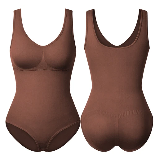 Fajas Colombianas Reductoras Jumpsuit integrierter BH Ganzkörper Body Shaper Top - Bild 39 von 49