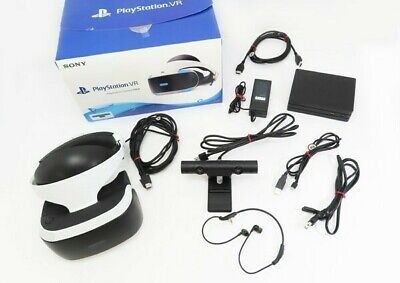 SONY PlayStation VR PSVR CUHJ-16003 PS4 Virtual Reality Camera Headset with  Box