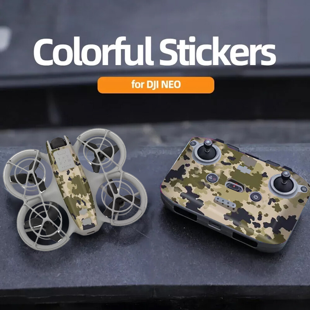 DJI NEO Drone & Remote Control Scratchproof PVC Skin Stickers Protective Film-image