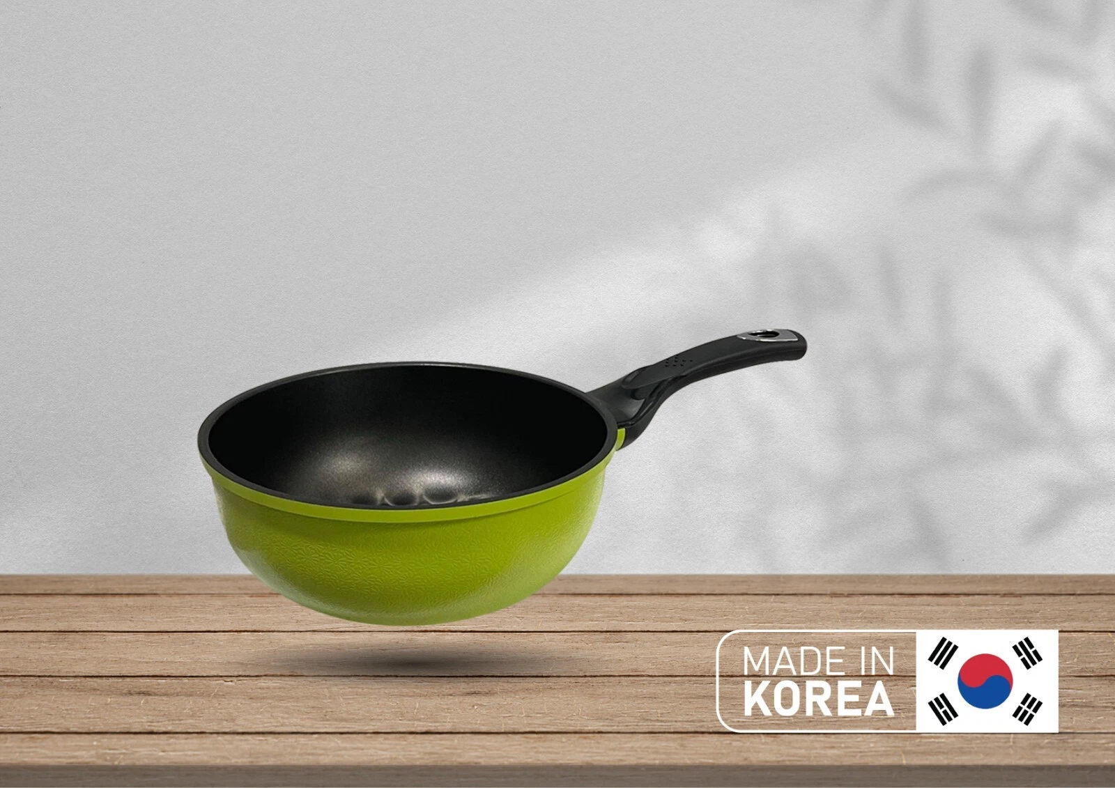 MADE IN KOREA - 3D Diamond Coating Nonstick Wok Frying Pan Cookware 8" (20cm)