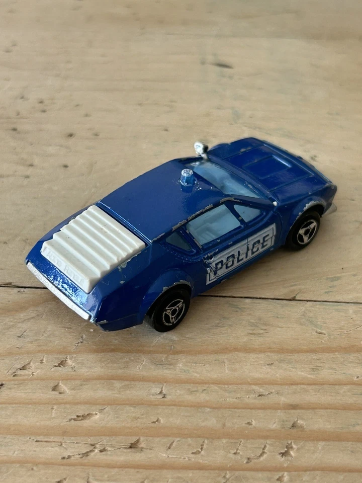 Majorette - Nº 264 - Coche de Policía Azul Alpino A 310 - 1/55 - Hecho en Francia Foto 3 de 4