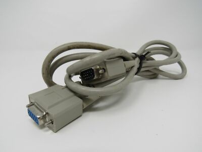 Standard VGA Computer Monitor Cable 5.5 ft Male Female
