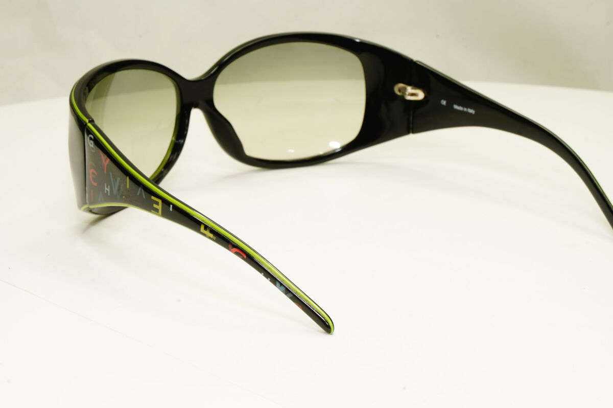 Givenchy Black Womens Vintage Designer Sunglasses SGV 551 Givenchy Black Womens Vintage Designer Sunglasses SGV 551