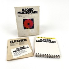 Ilford Multigrade Filters 3.5" x 3.5" w/Box Manual Missing 3, Set of 9