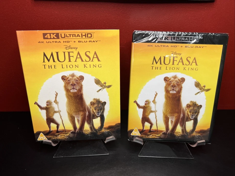 Mufasa: The Lion King (4K UHD+Blu-ray+**Near Mint**Slipcover) Factory Sealed #1 - Image 2 of 4