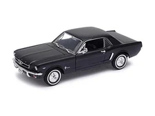 1964 1/2 Ford Mustang Coupe Hard Top (NEX) 1:24 Scale Model Welly - 22451BK