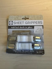 Sheet Grippers 4 Piece Set Hold Bed Sheets In Place Adjust 4” To 7”