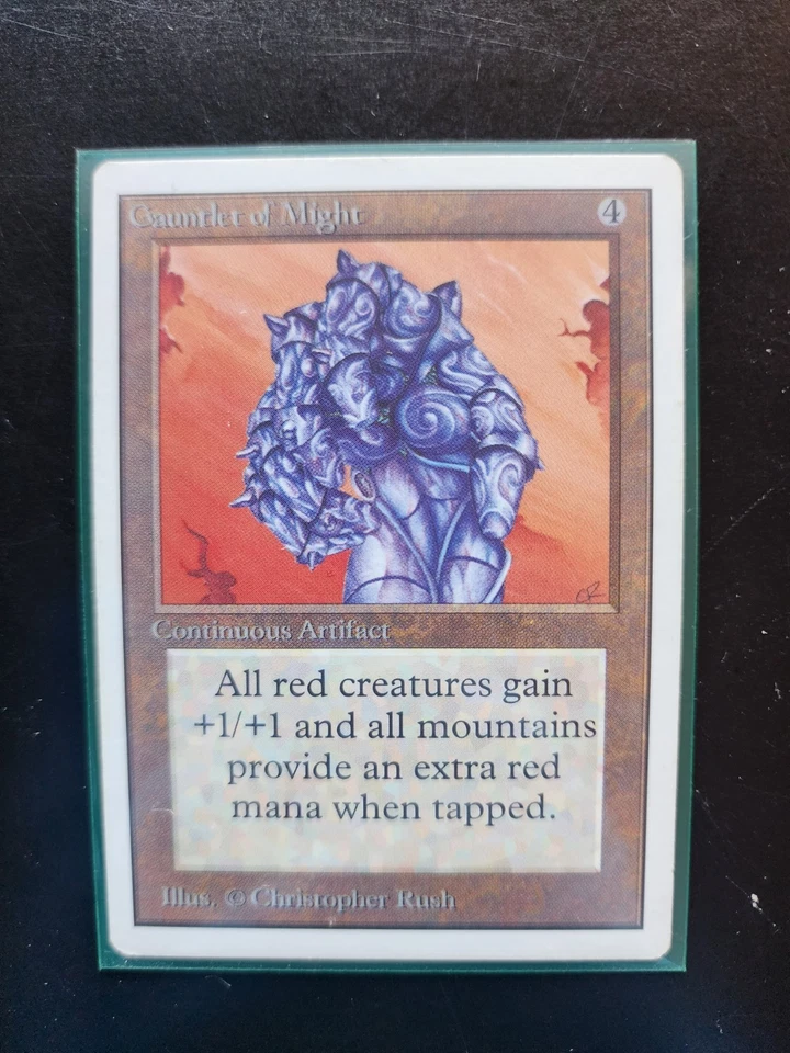 Gauntlet of Might Magic: The Gathering MTG x1 Unlimited Edition English - Image 3 of 3