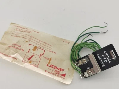 LIONEL 1103-20 ÉCHELLE 0 / O CTC LOCKON (PLAQUE D'ALIMENTATION) - Photo 1/2