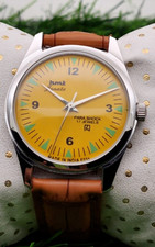 Orologio HMT vecchio quadrante giallo