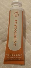 NEW BATH  BODY WORKS TRAVEL RESTORATIVE HAND CREAM 1 FL OZ / 29 mL