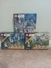 Lego Star Wars Battle Pack Lot Sealed sets 75373 75345 75359
