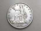 1874-S $1 TRADE SILVER ONE DOLLAR