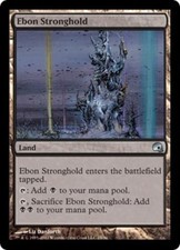 Ebon Stronghold -Foil Near Mint MTG Premium Deck Series: Graveborn