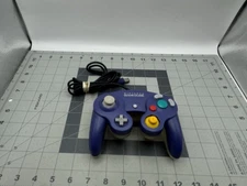 Nintendo GameCube Official Controller purple indigo & Clear Excellent   Japan