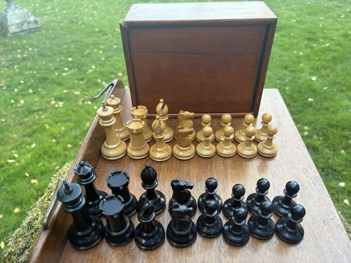 老式国际象棋| eBay