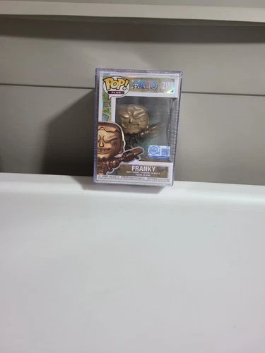 Funko Pop! : One Piece - Franky #2180 Bronze Statue Special Edition Sealed