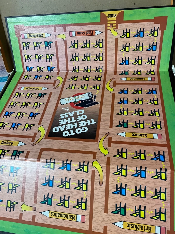 BOARD GAME MB 1986  GO TO THE HEAD OF THE CLASS - Image 2 of 4