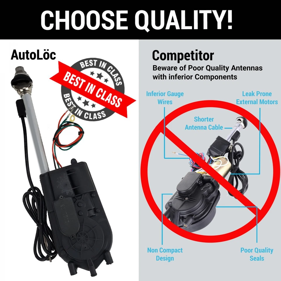 AM FM 12v Cromo Antena Potencia Repuesto 1969 1970 Mercury Cougar Eliminator Foto 2 de 4