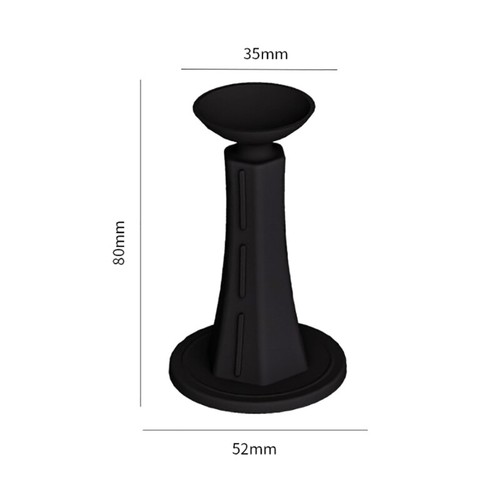 Silicone Mute Self Adhesive Door Bumper Door Suction Door Rear Wall Protectors - Afbeelding 10 van 14