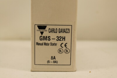 Carlo Gavazzi GMS-32H Manual Motor Starter New In Box
