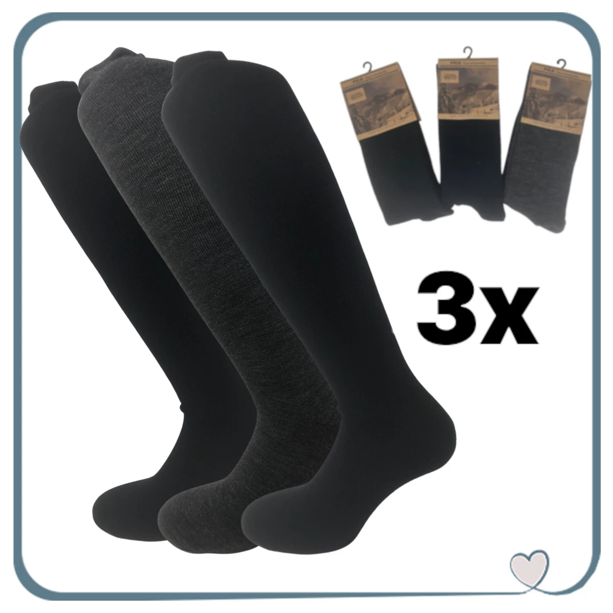 calze termiche da uomo