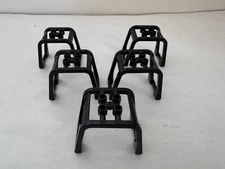 (5) LEGO Roll Cage Windscreen Lot- BLACK-#64450