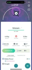 Pokemon Go Unown Letter X