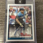 2026 Topps Series 1 J.T. Realmuto Red Foil (RAW)