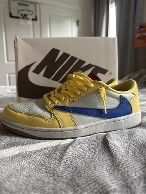 Travis Scott x Air Jordan 1 Retro OG SP Low Canary W for sale | eBay