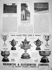 Old Antique Print 1901 Phares De Secours Paris Tientsin Tram Denver City 20th