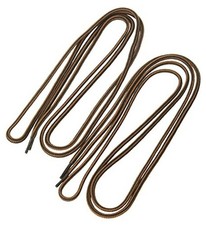 Laces 72" Shoe Accessory Medium Black/Tan