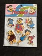 Vintage 1978 H.B.P Inc. Puffy The FLINTSTONES Stickers - NEW