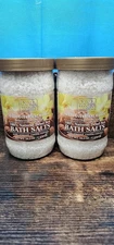 2 Dead Sea Collection 34.2 Oz  Almond Vanilla Bath Salts Balancing & Soothing