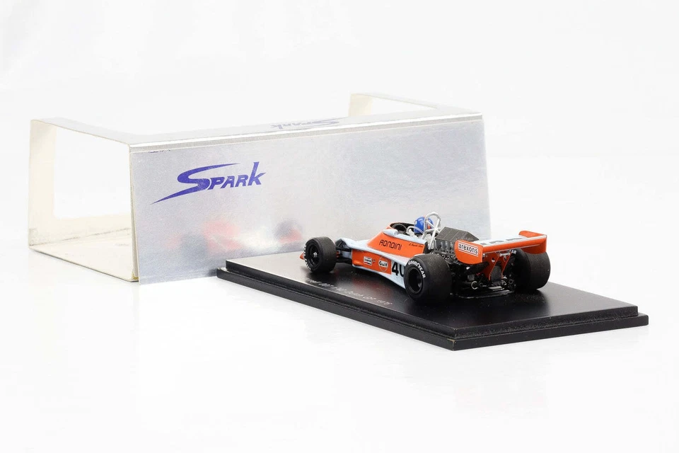 1:43 Spark Tyrrell 007 No. 40 Alessandro Pesenti-Rossi GP D 'OL ANDA 1976 S1648 - Imagen 2 de 4
