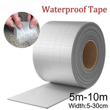 Butyl Aluminum Foil Waterproof Tape Roof Wall Crack Repair Sealant High Temp